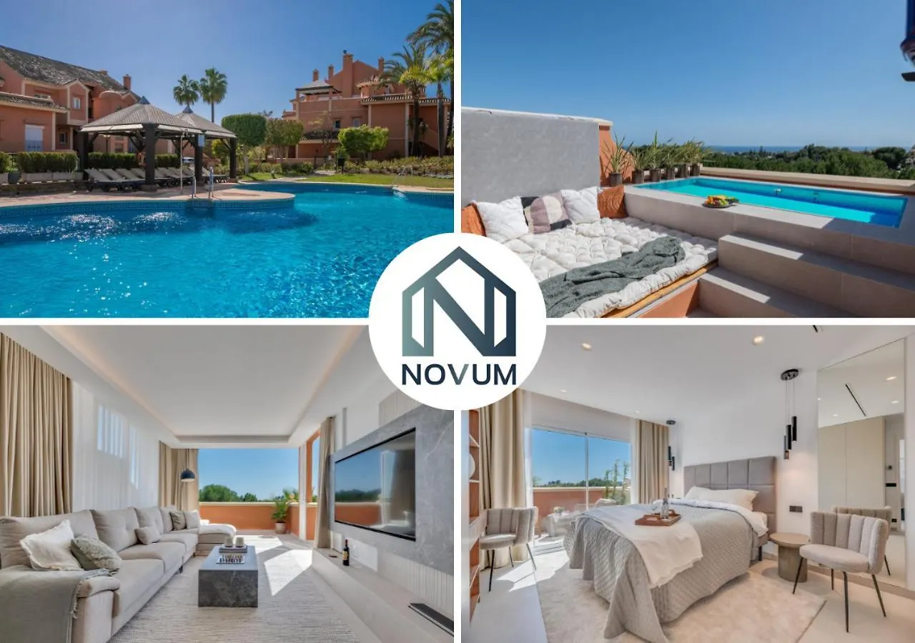 Luxury 3 Bdrm Apt With Private Pool And Stunning Sea Views 마르베야